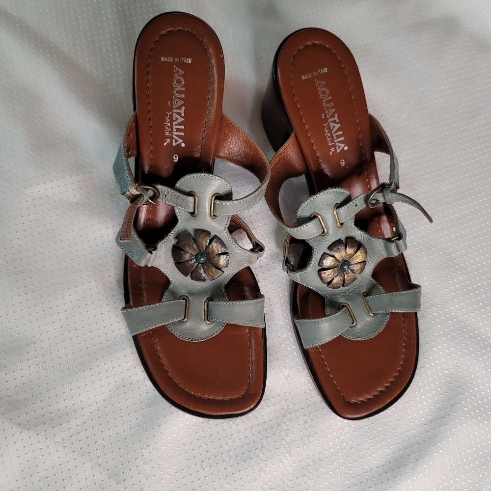 Aquatalia  Leather Sandal